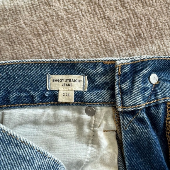 Madewell Baggy Straight Jeans - Picture 2 of 4